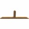 Ekena Millwork Portland Smooth Timber Gable Bracket, Western Red Cedar, 48"W x 18"H x 1 1/2"D x 3 1/2"F, 9/12 Pitch GBW048X18X0204POR00SWR - alternate 2